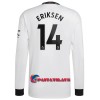 Virallinen Fanipaita Pitkähihainen Manchester United Eriksen 14 Vieraspelipaita 2022-23 - Miesten